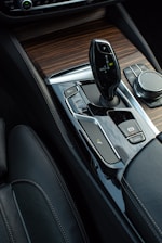 a car steering wheel and a phone