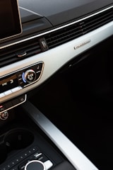 the inside of a car