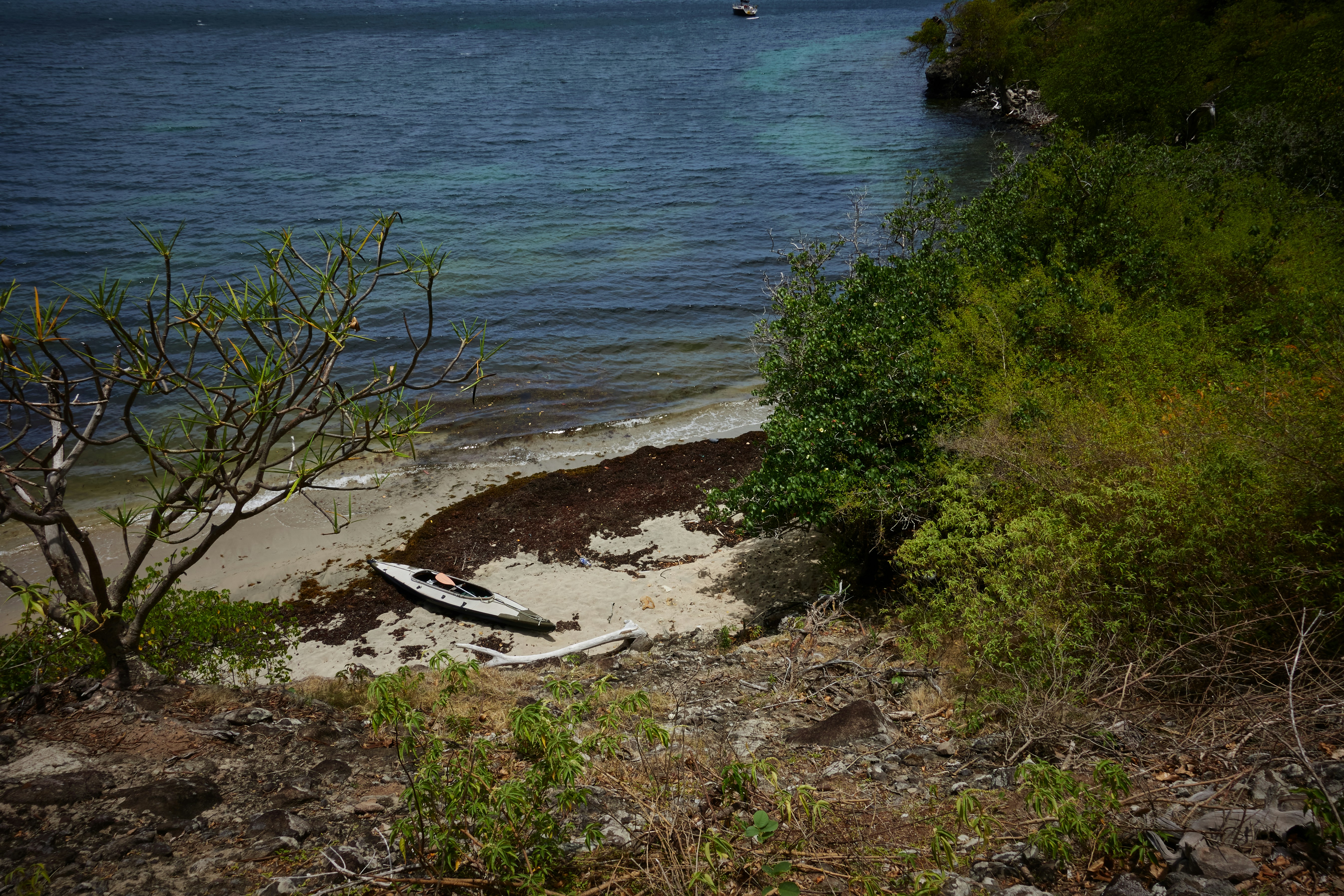 A boat on a beach photo – Free Les saintes Image on Unsplash