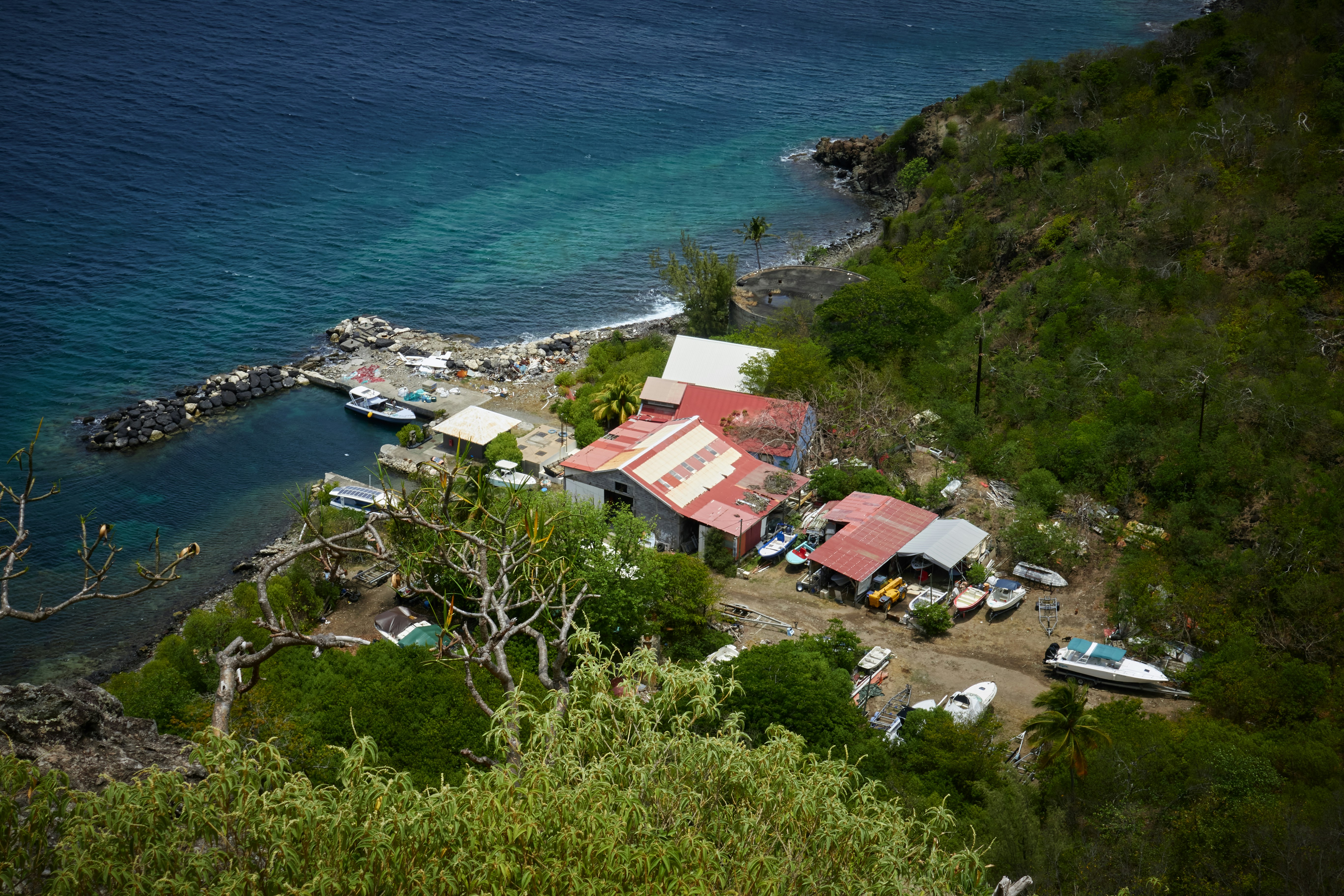 a small town by the sea, Shipyard in Les Saintes