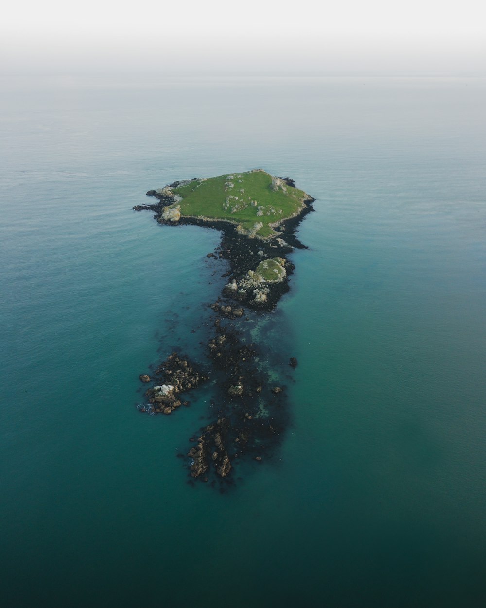 an aerial view of islands