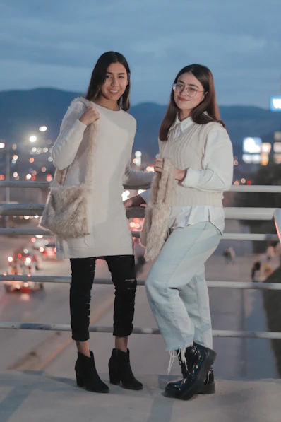 two women posing for a picture