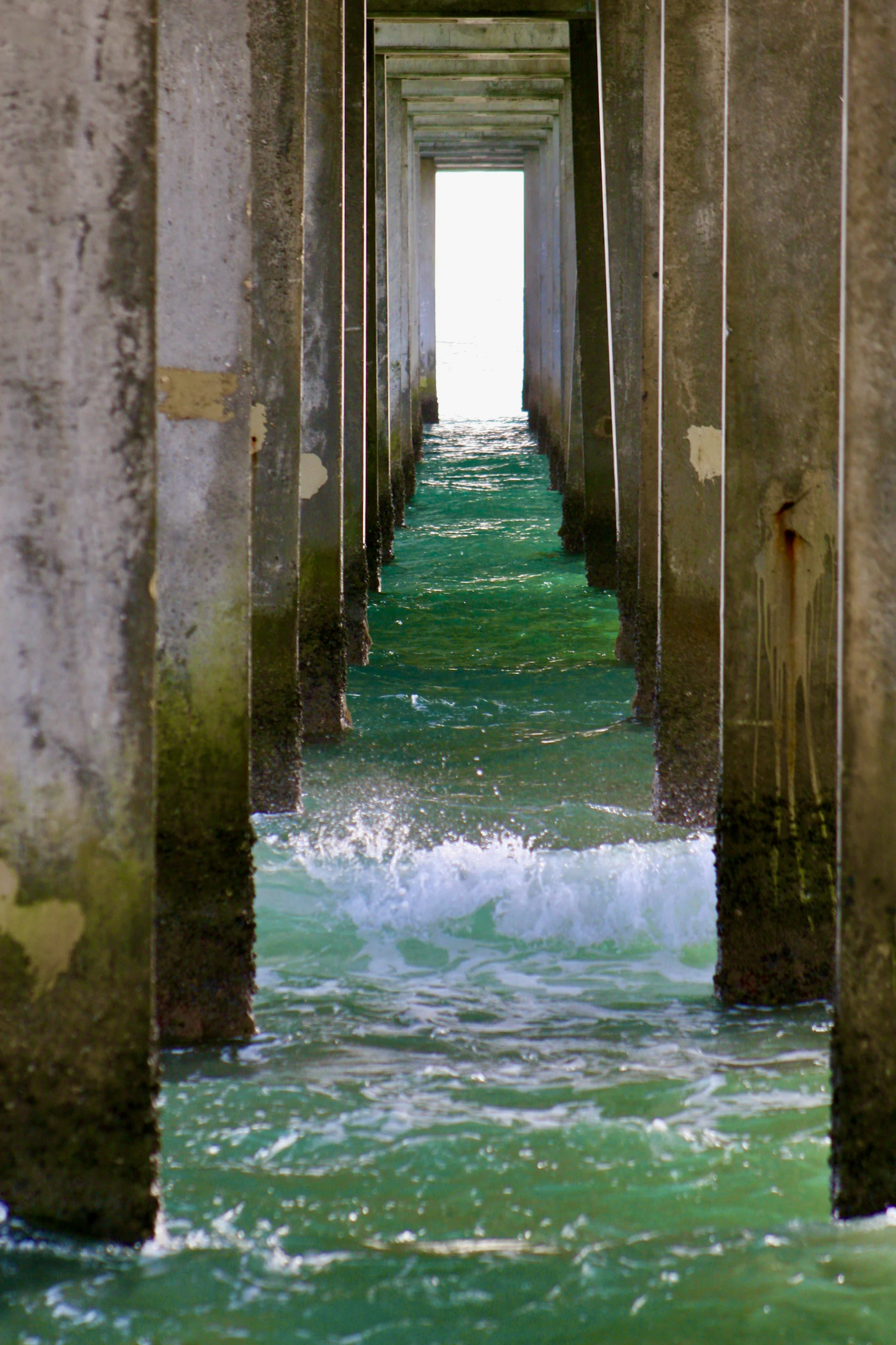 A waterway and dock in Pompano Beach