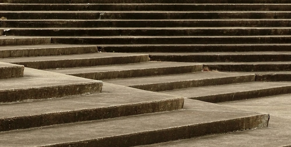 a set of stairs