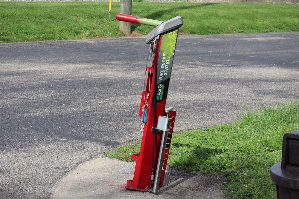 a red fire hydrant