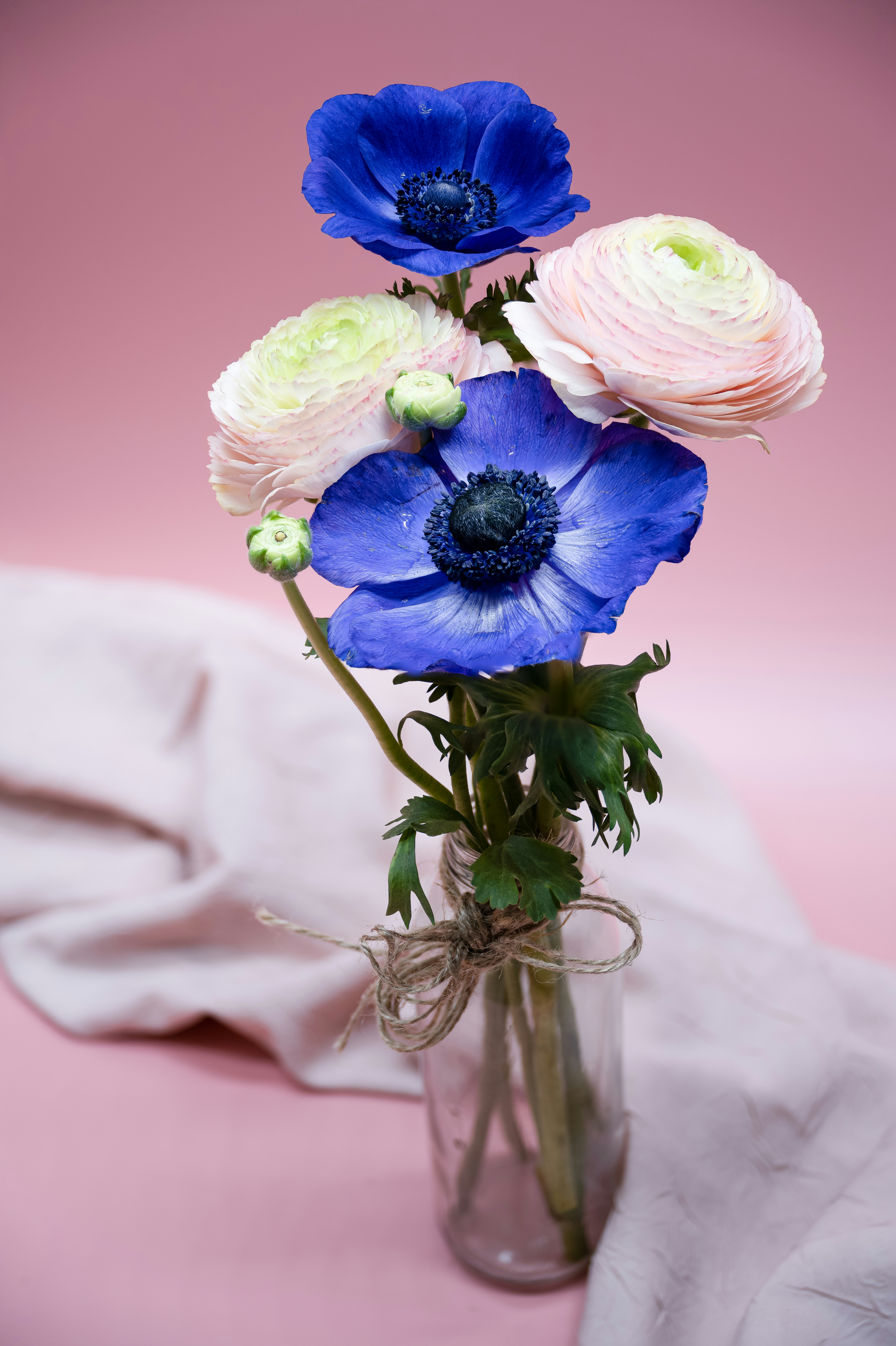 a vase with flowers