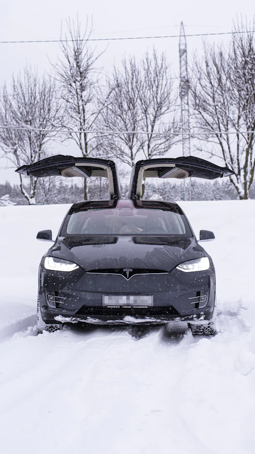Tesla Model X noire
