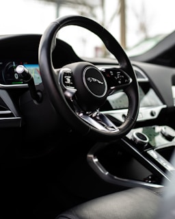 Close-up of a sleek car dashboard highlighting quality craftsmanship.