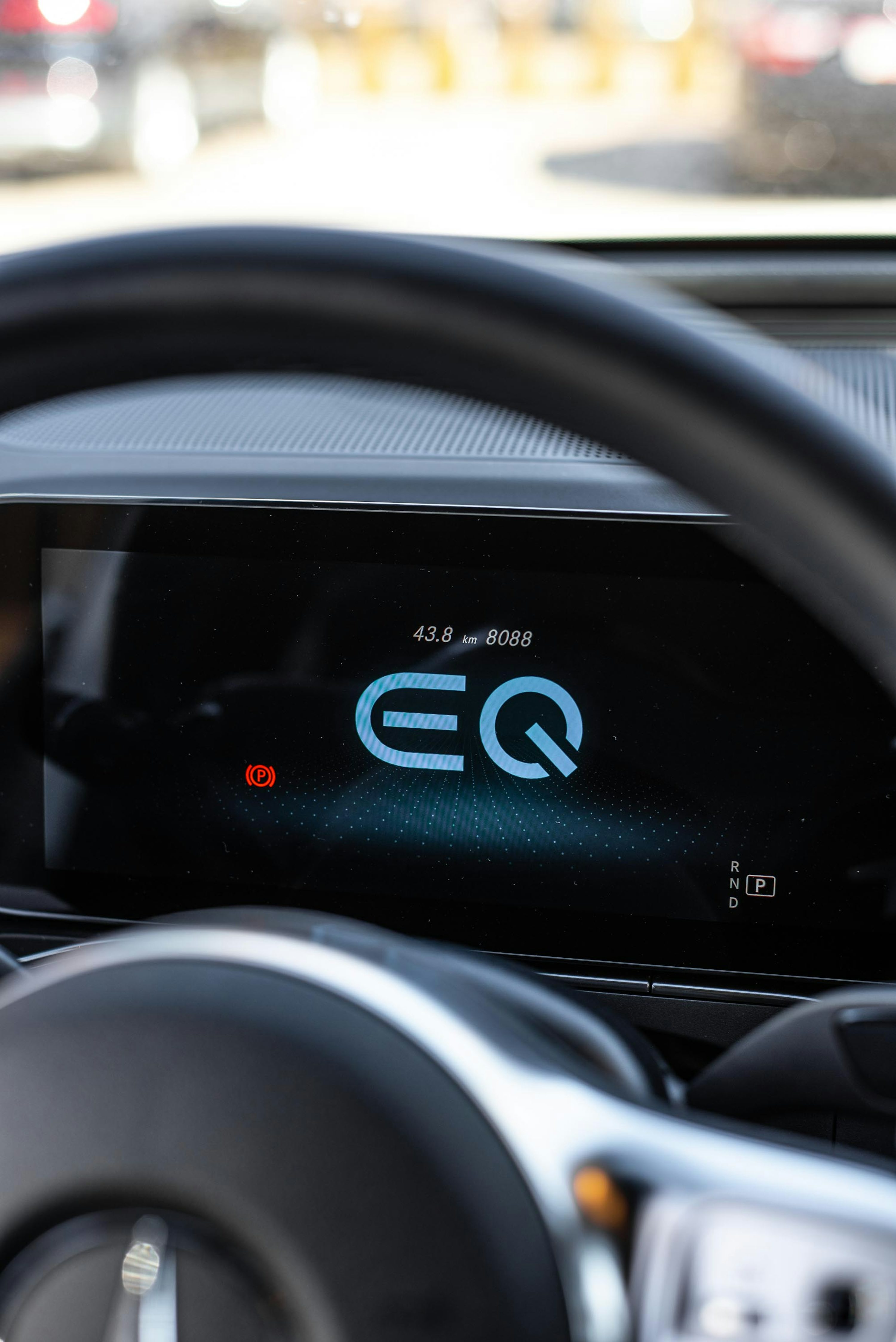 a close up of a car dashboard