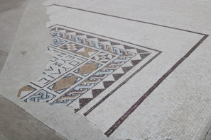A beautifully tiled floor showcasing intricate patterns.