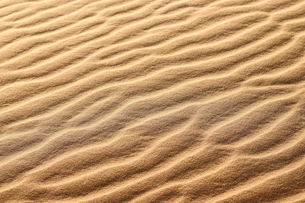 a close up of a sand dune