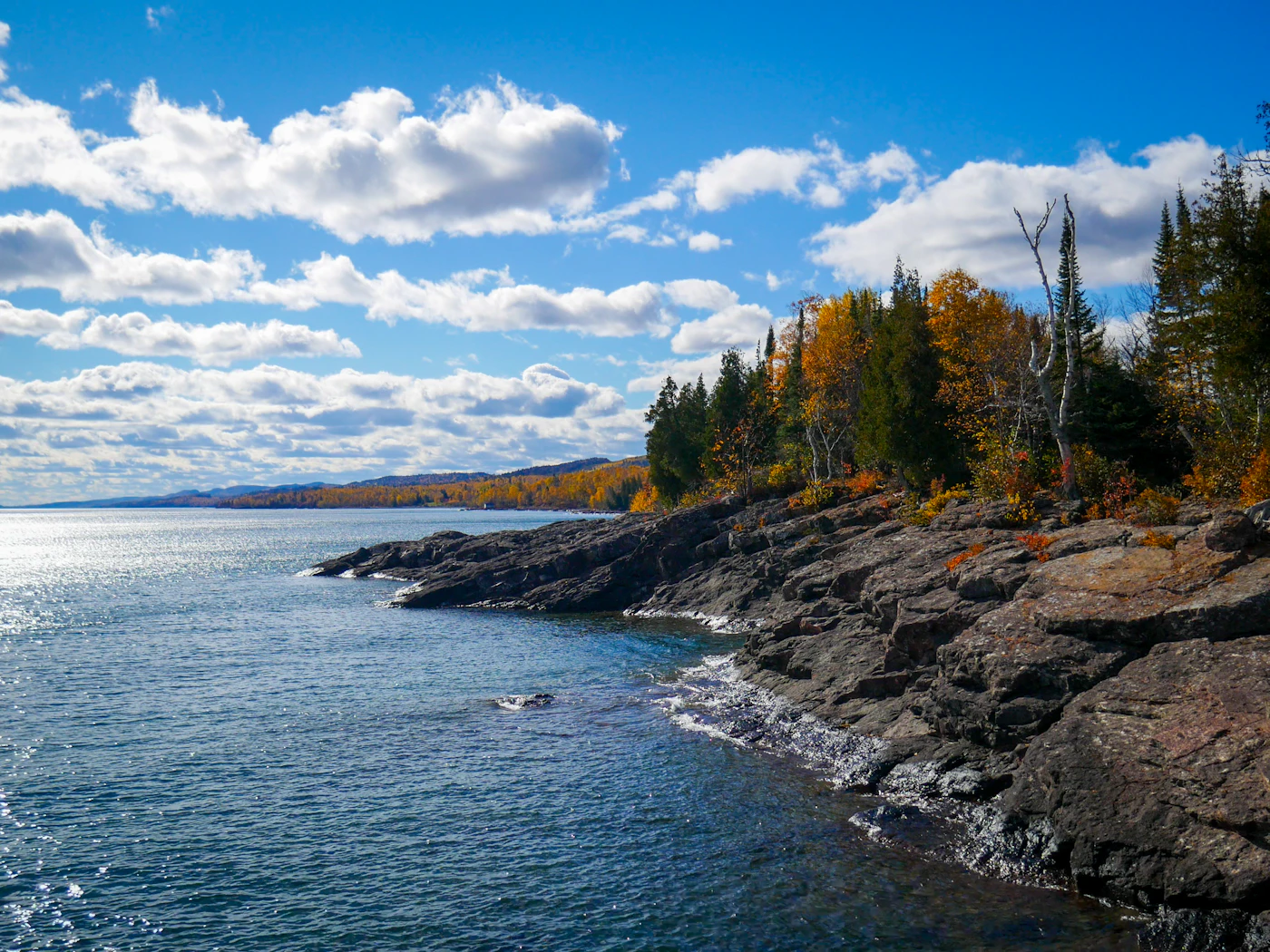 Duluth Minnesota beside Lake Superior