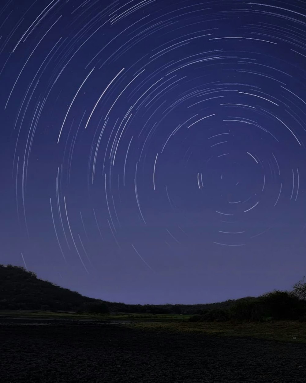 the night sky with a lot of stars in it