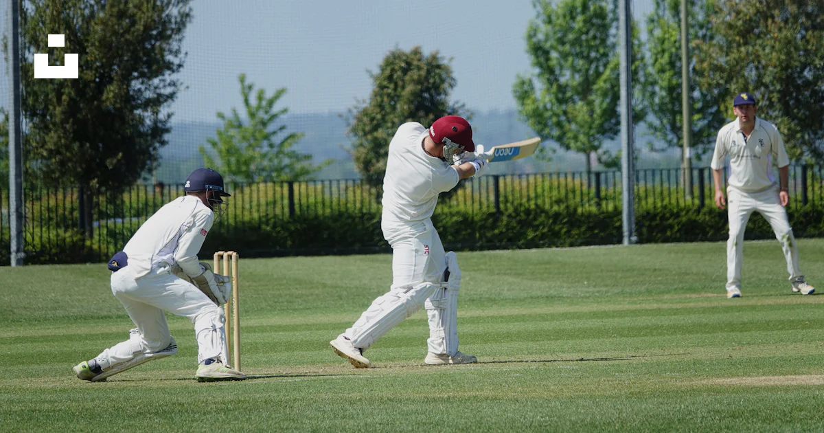 Random Cricketers Images A group of men playing a game of cricket photo – Free Human Image on ...