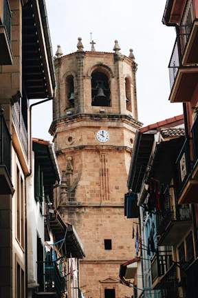 Historic Zytturm clock tower rising above the charming old town streets