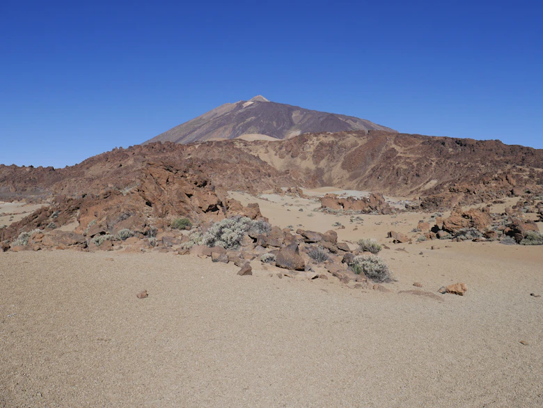 Vulkaanlandschap rond El Teide, Tenerife