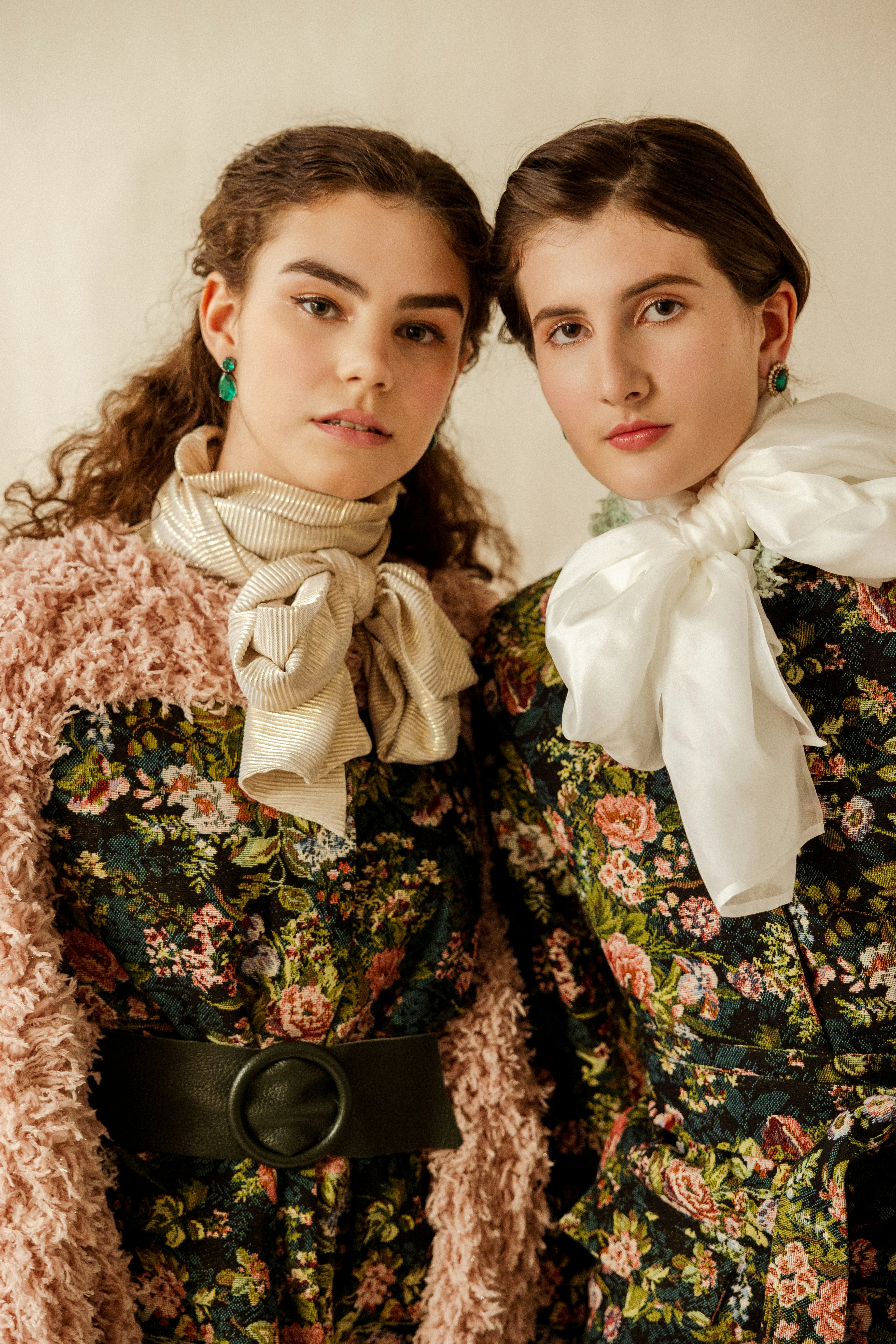 Vibrant Floral Scarf