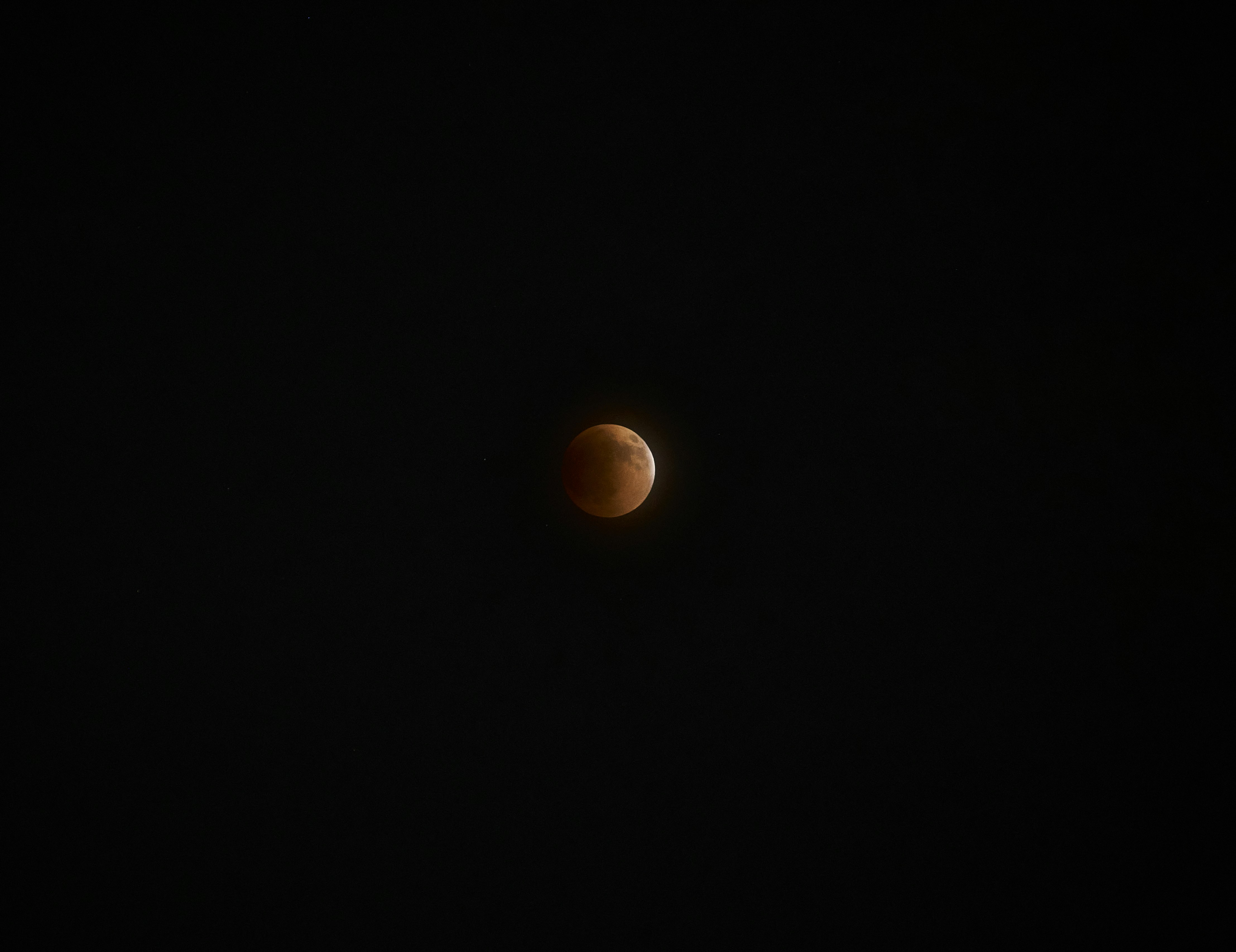The Super Flower Blood Moon lunar eclipse
