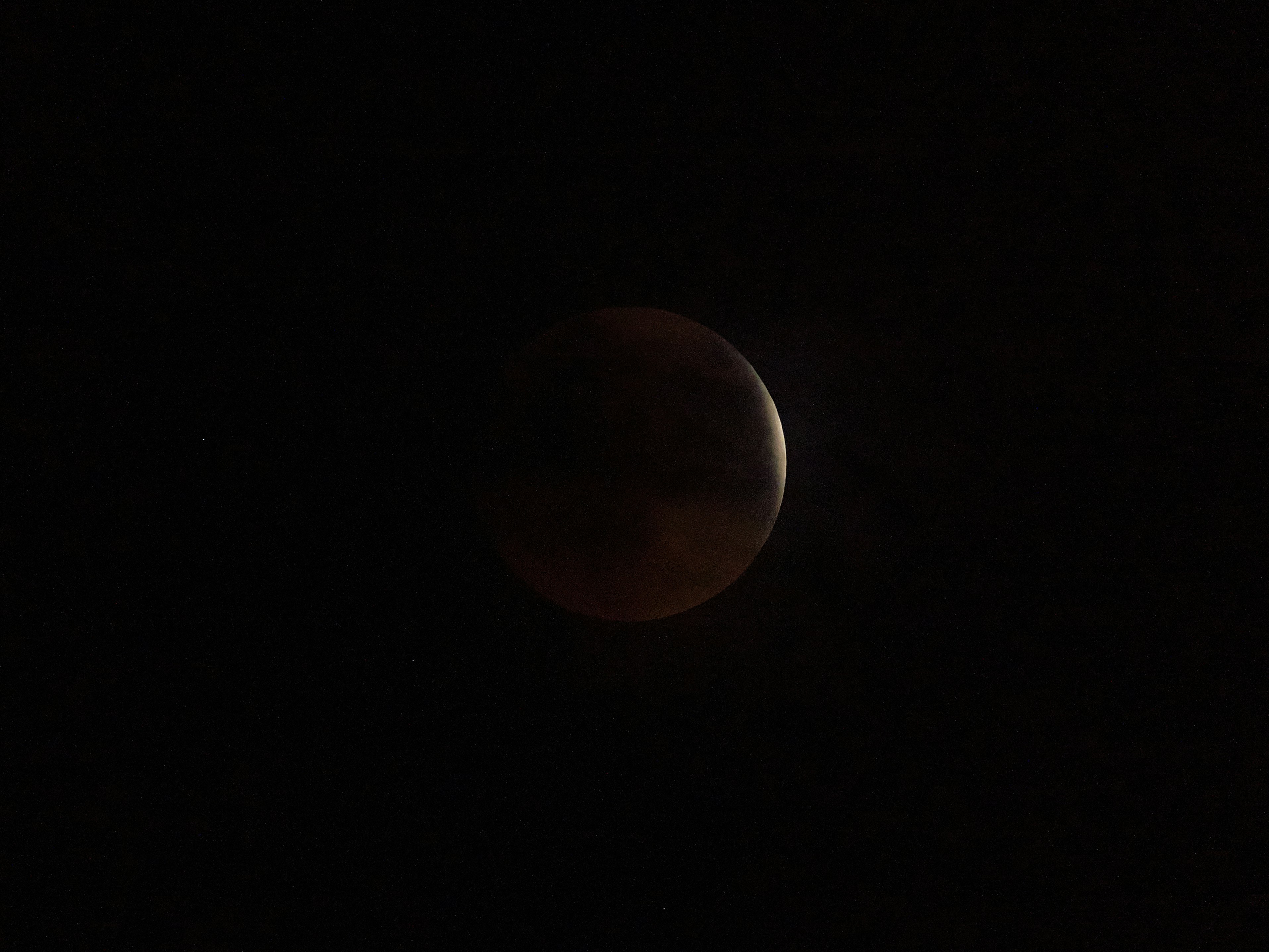 The Super Flower Blood Moon lunar eclipse