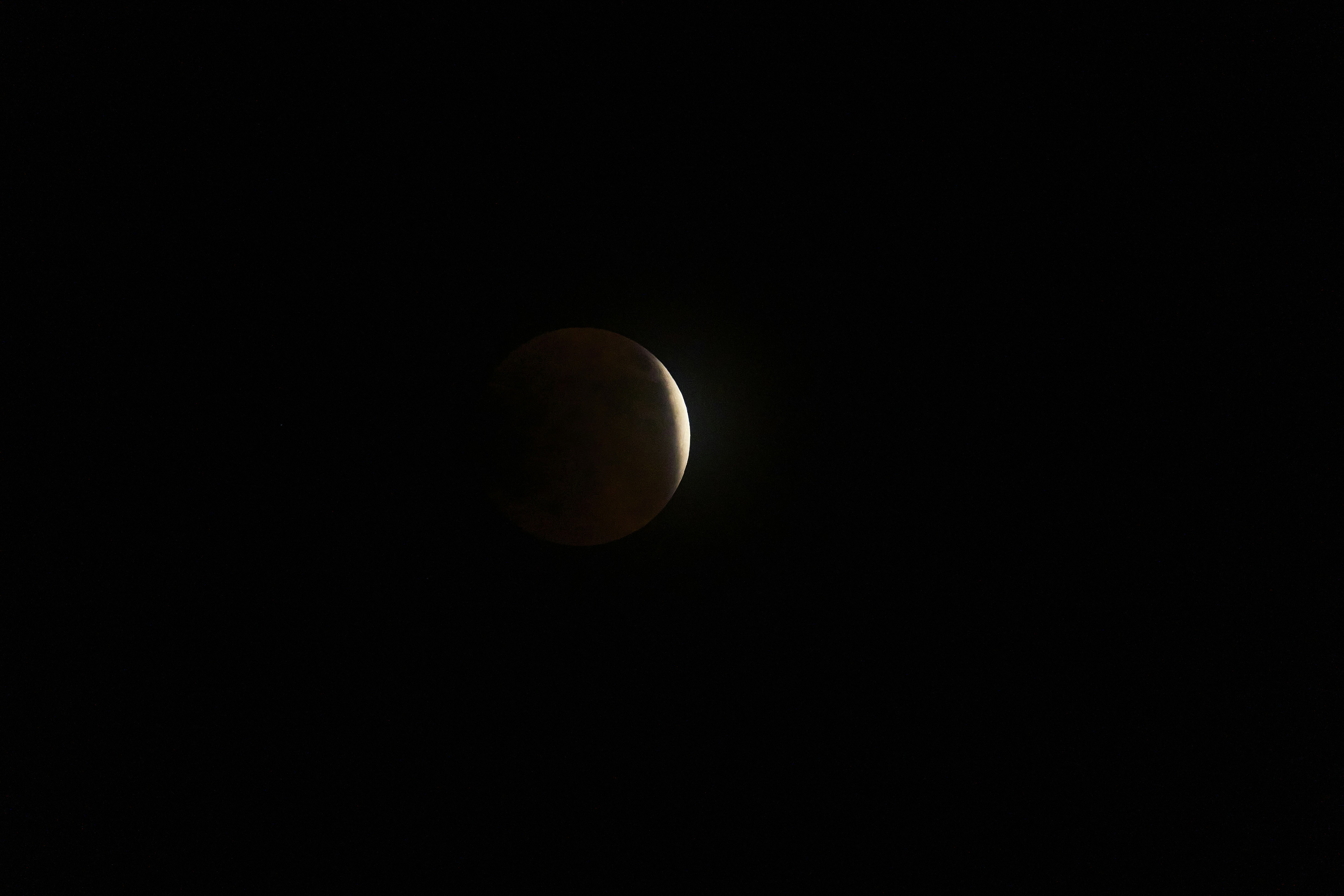 The Super Flower Blood Moon lunar eclipse