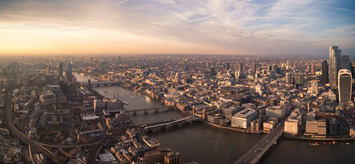 The View from The Shard — Sunset Entry