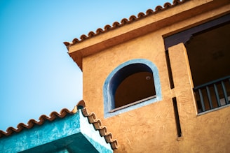 A modern Mediterranean-style architectural project showcasing natural materials.