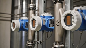 a bunch of pipes that are connected to each other