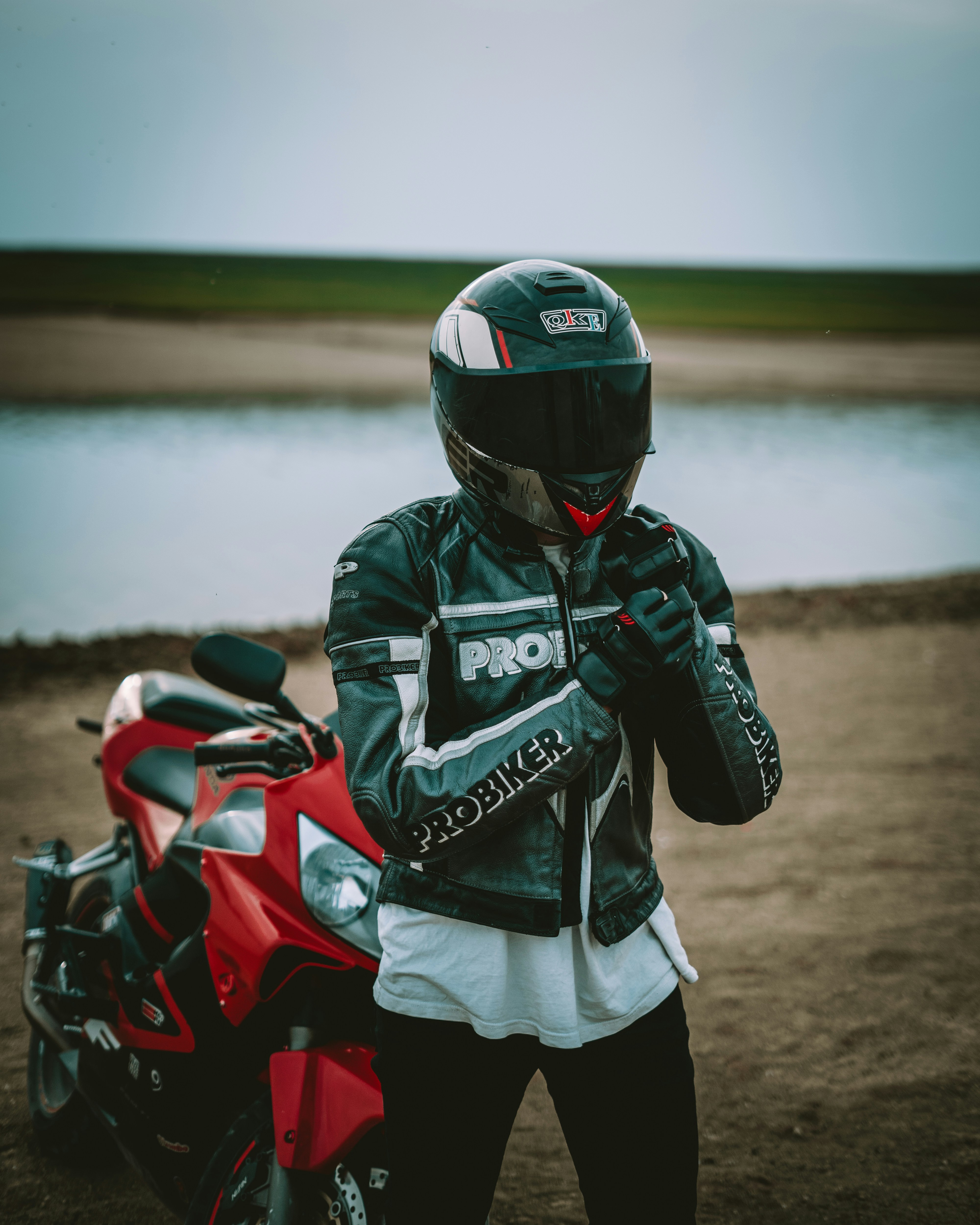 Premium sports gear flat lay