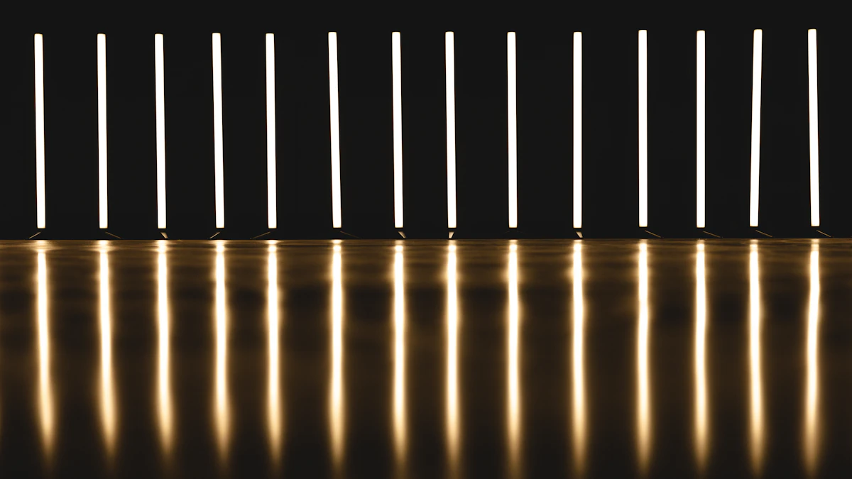 Iluminación LED de alto rendimiento en una nave