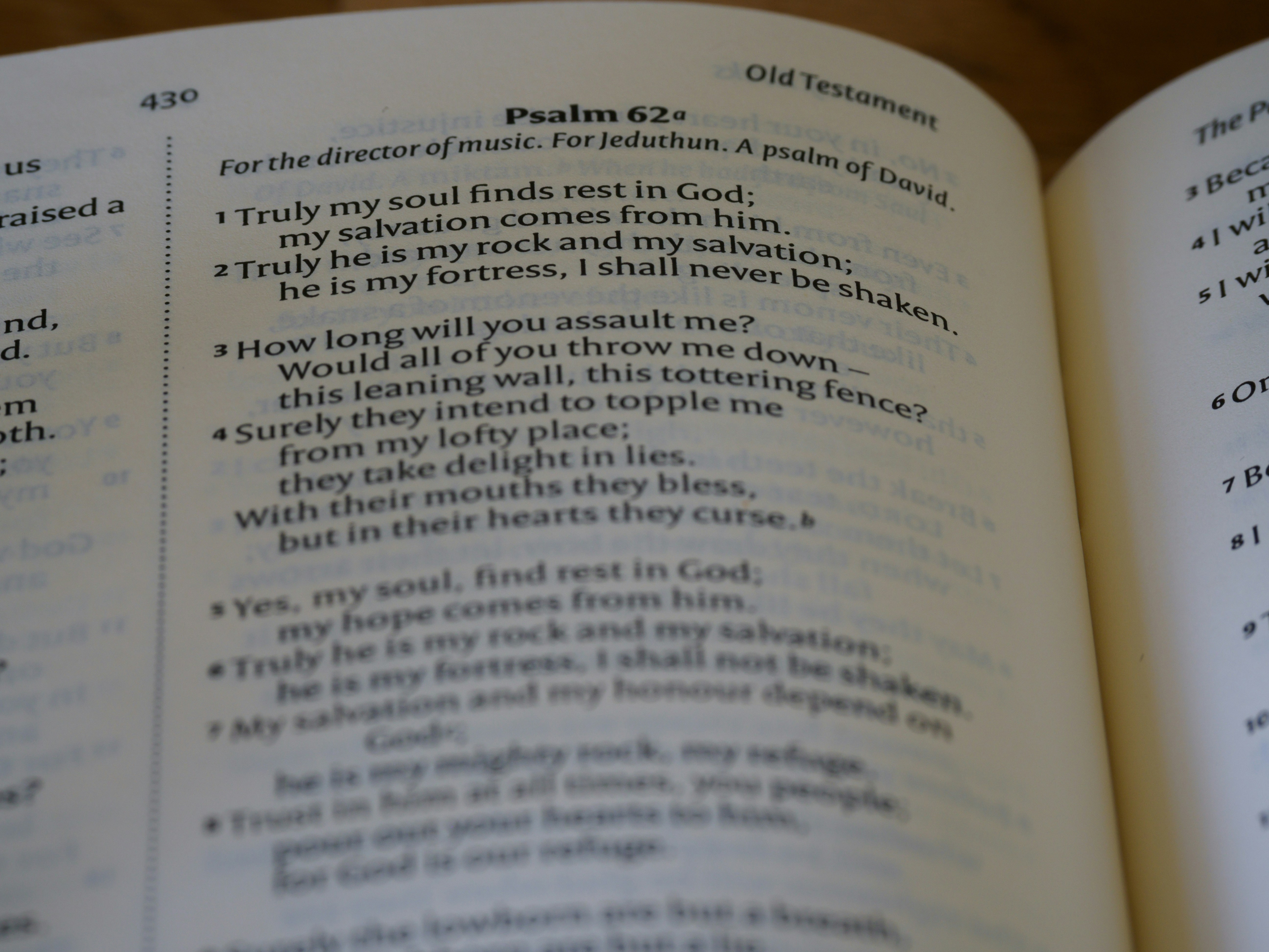 Ein offenes Buch mit einem Gedicht darauf