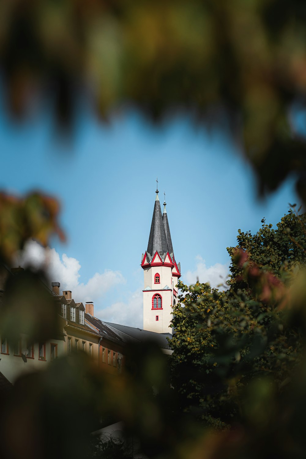 a building with a clock on the top of it