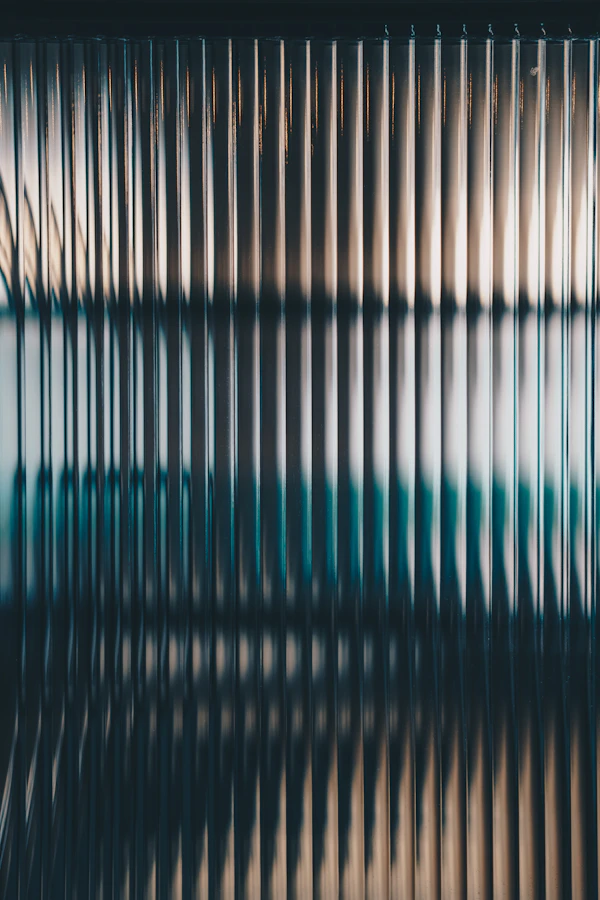 Vidrio transparente