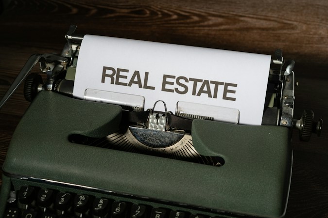 Close-up of a typed real estate document, representing a Las Vegas listing price reduction