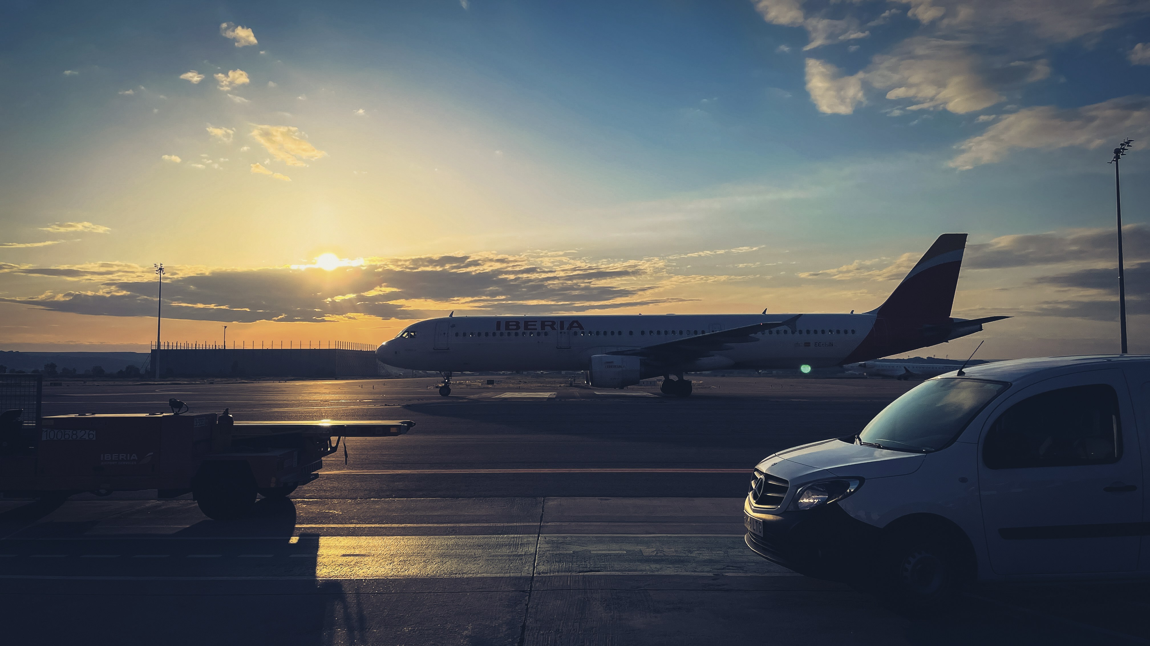 a plane that is sitting on a runway