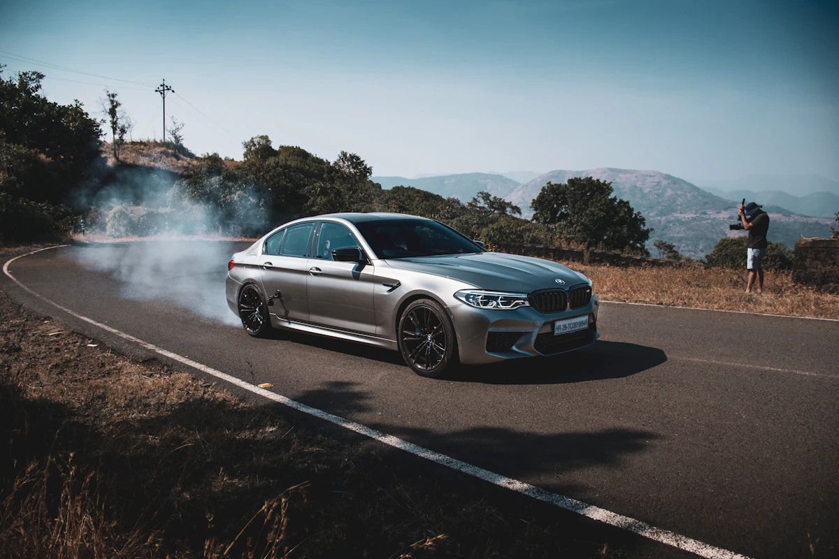 BMW bil exteriör