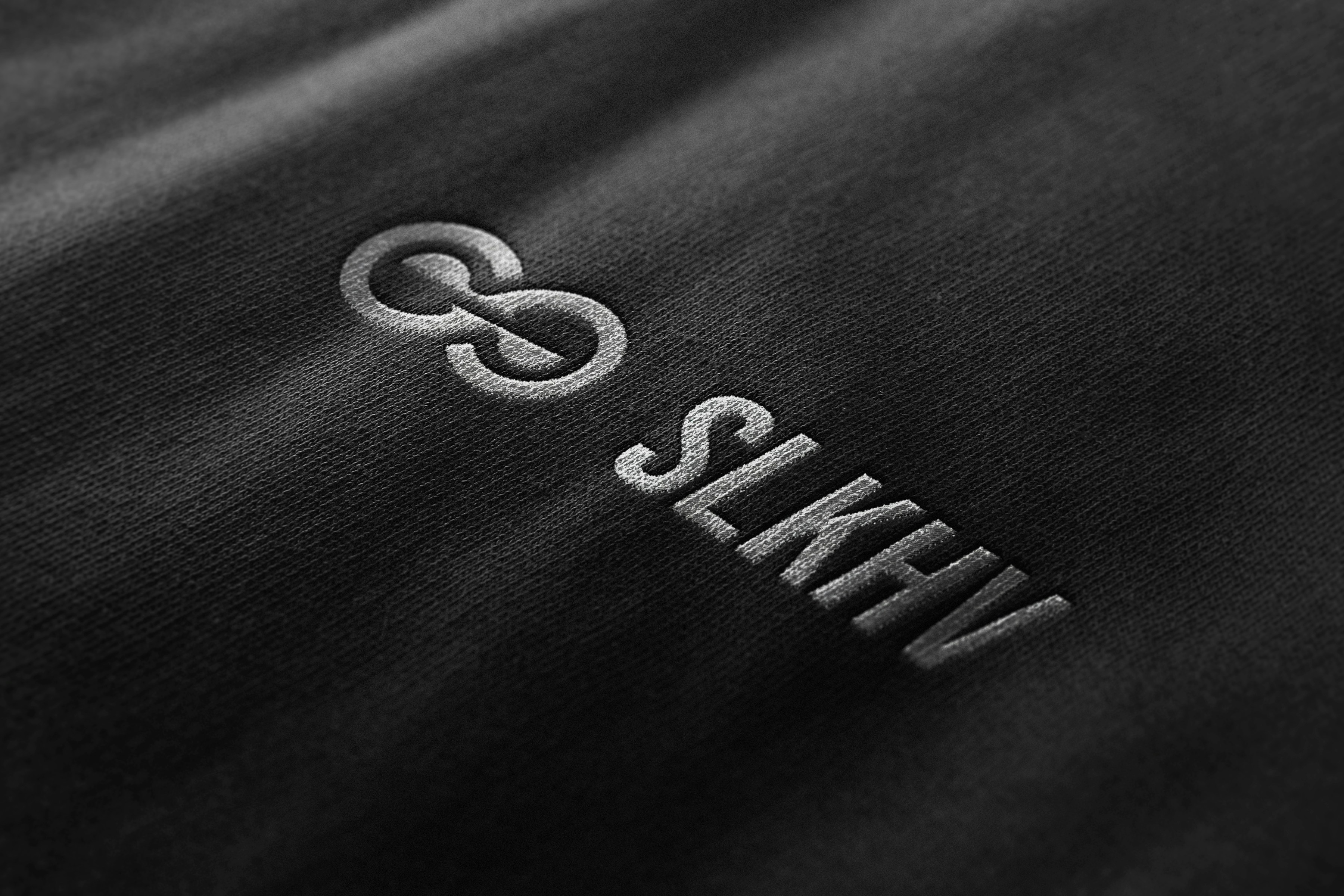 a close up of a black shirt with the word san francisco printed on it