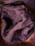 Close-up of a hand gently touching a plush, burgundy velvet fabric, highlighting its soft texture.