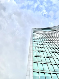 a very tall building with lots of windows