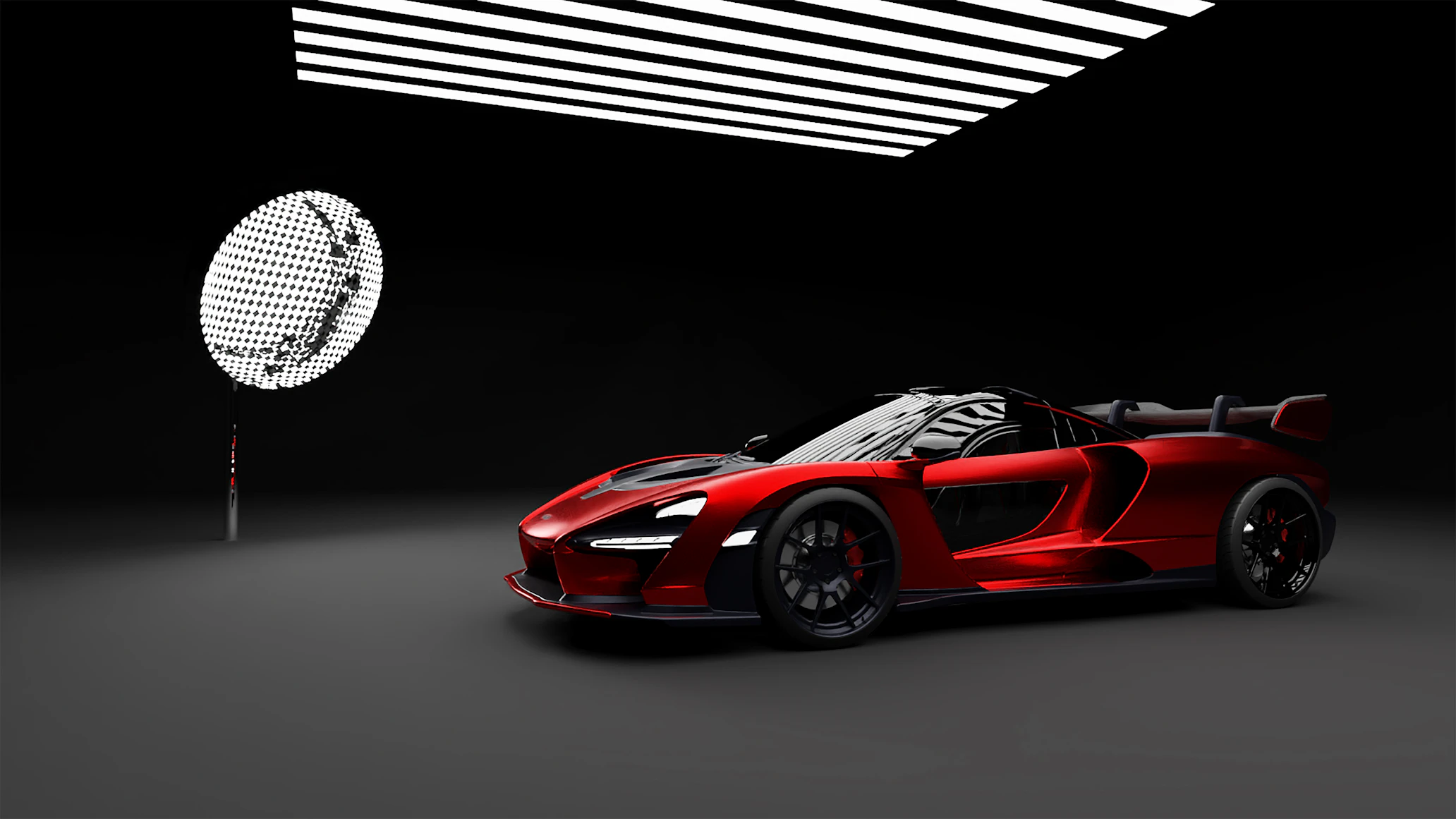 Product packaging box set render