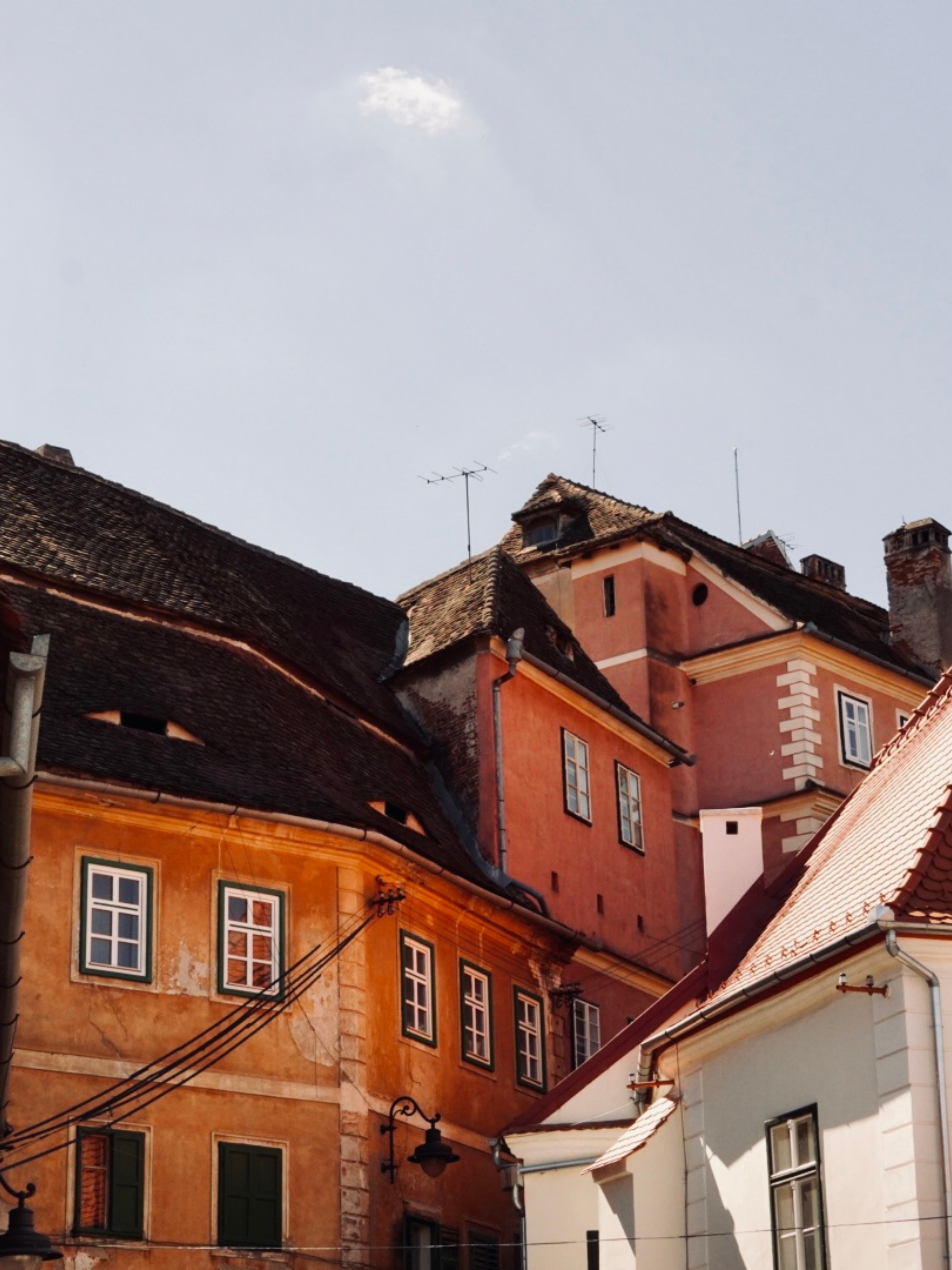 a group of buildings that are next to each other