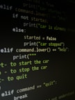 a computer screen with a bunch of text on it