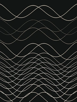 a black and white photo of wavy lines