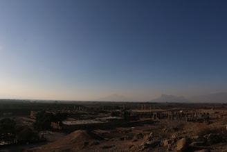 Ancient ruins bathed in early morning light, whispering tales of the past.