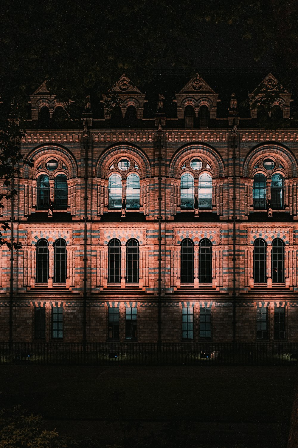 a large brick building with many windows