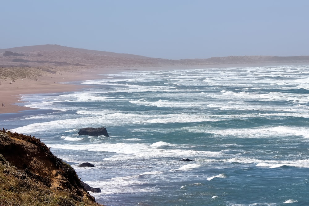 water next to the ocean