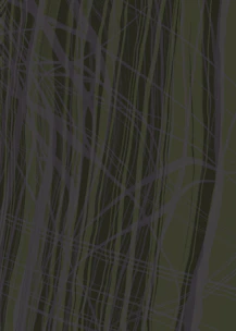 Clean white background with subtle green lines tracing upward geometric patterns.