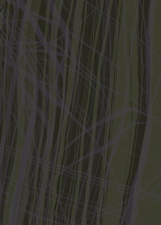 Close-up of elegant gold matte lines on a deep green textured background.