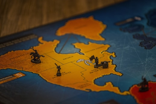 Picture of the board game Risk. Risk plays a major role in business valuation