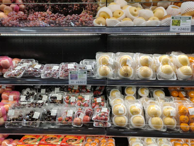 a display in a store filled with lots of different kinds of donuts