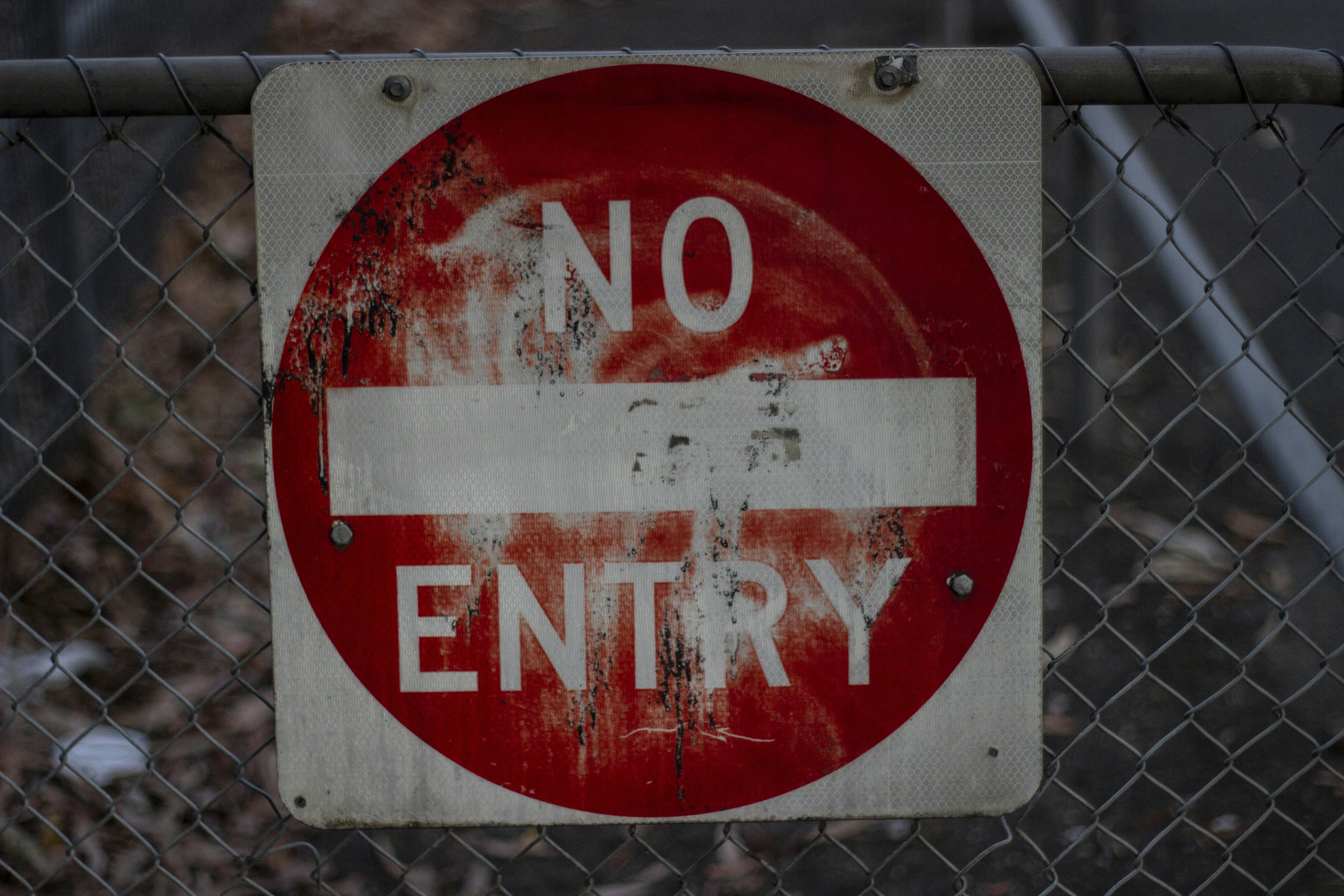 Do Not Enter sign - what to do after a house fire